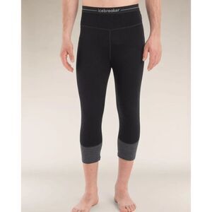Icebreaker Men's Merino 260 ZoneKnit 3/4 Thermal Leggings XL NWT